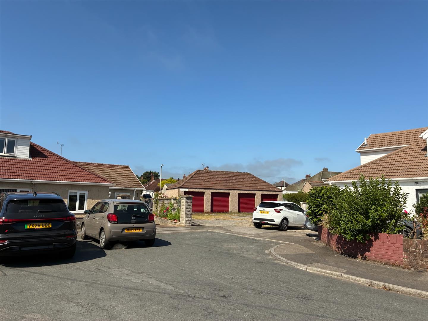 4 No. Lock-Up Garages, Moorlands Road, Bridgend